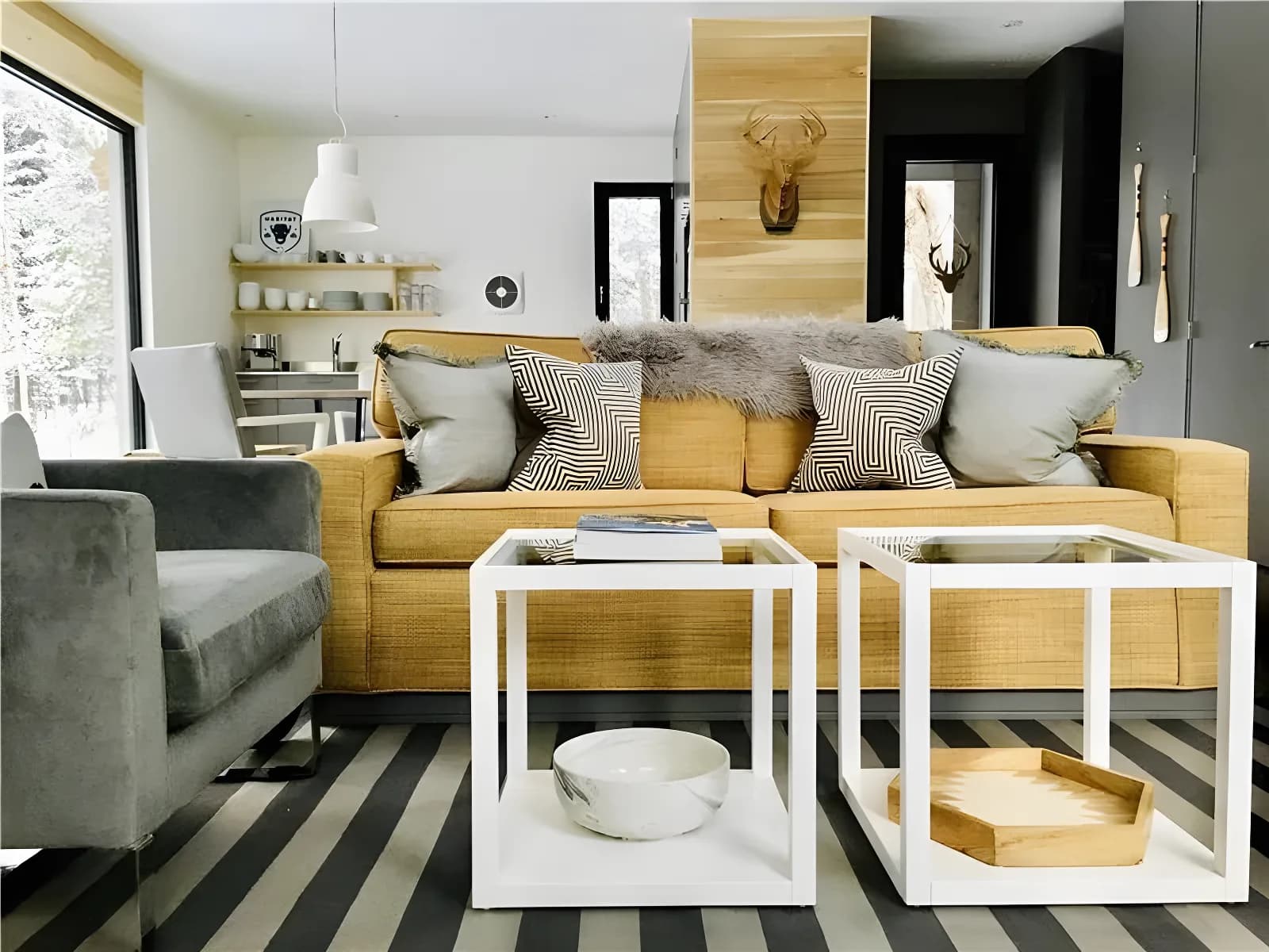 Spahaus 7 : Chalet de luxe • spa privé • 2 lits king • Climatisation – Lac-Supérieur