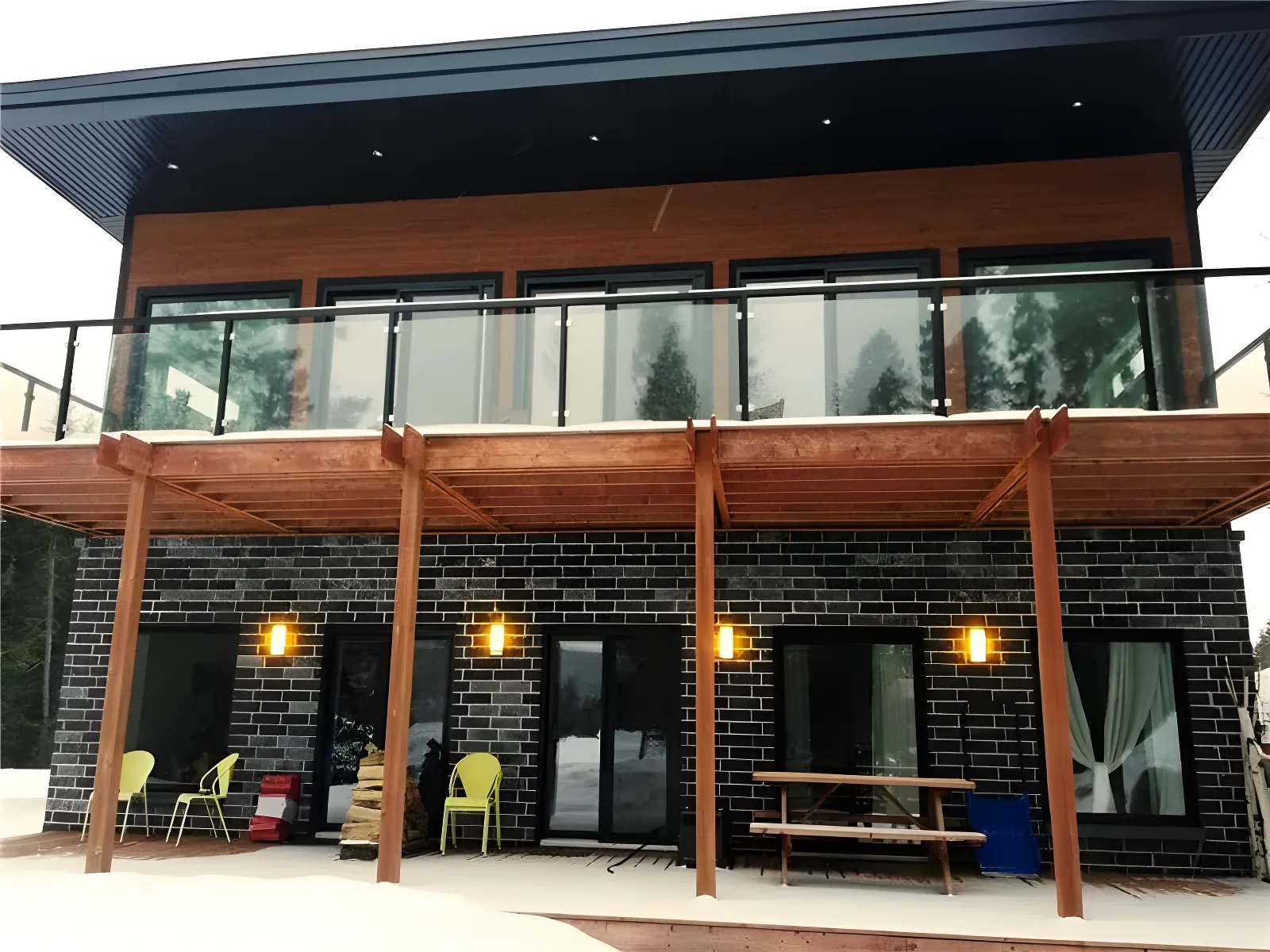 Chalet au bord de l'eau avec spa – Nominingue - Le Wawackeci