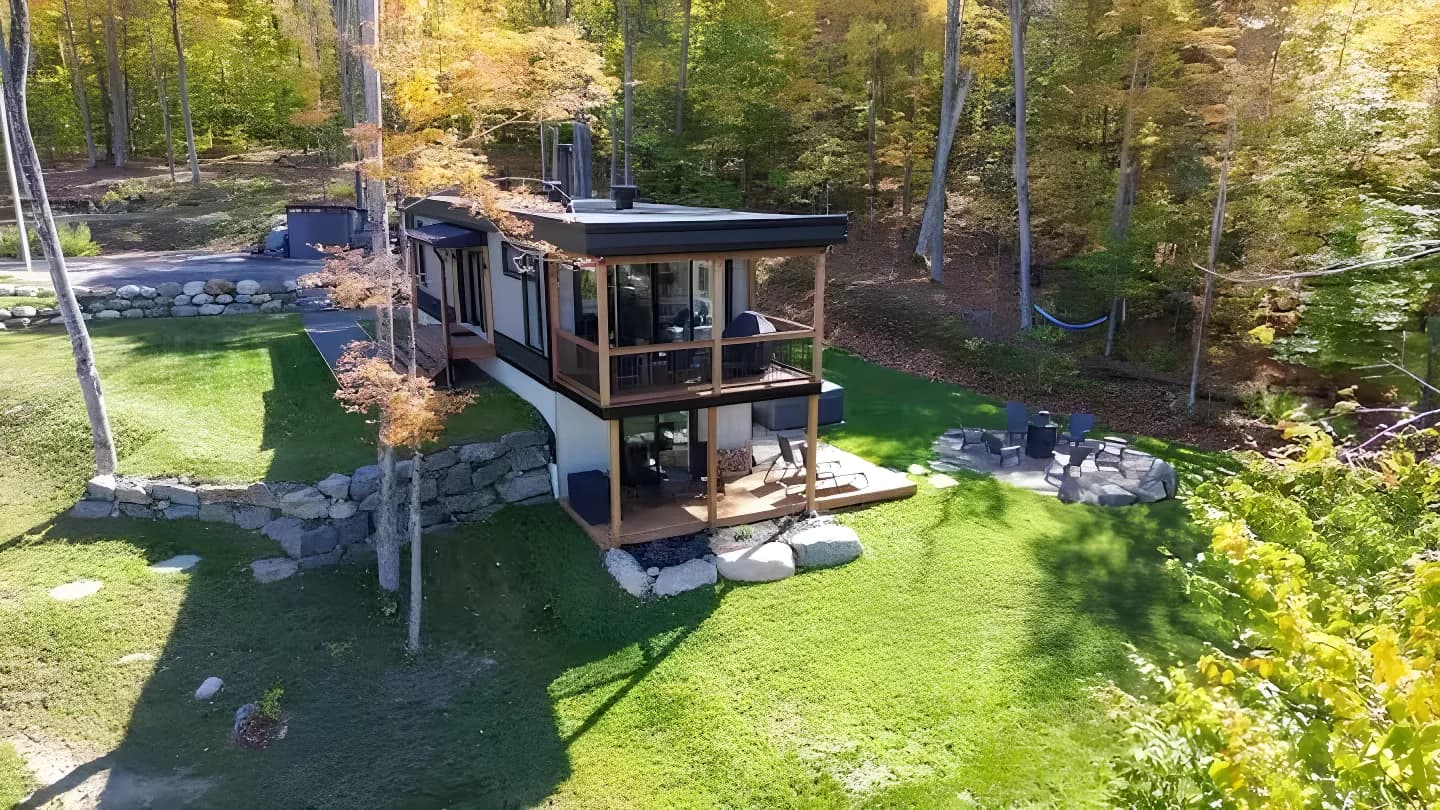 Chalet Belle-vue, randonnées, spa, accès au Lac