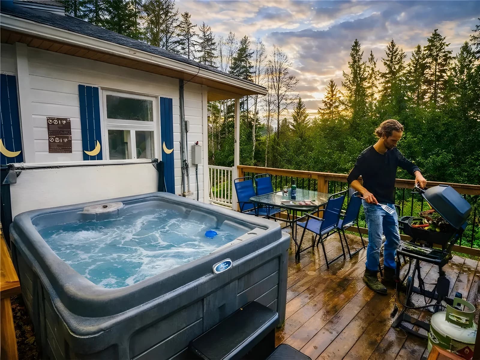 Chalets en forêt avec spa privé — 45 min de Québec – photo 2