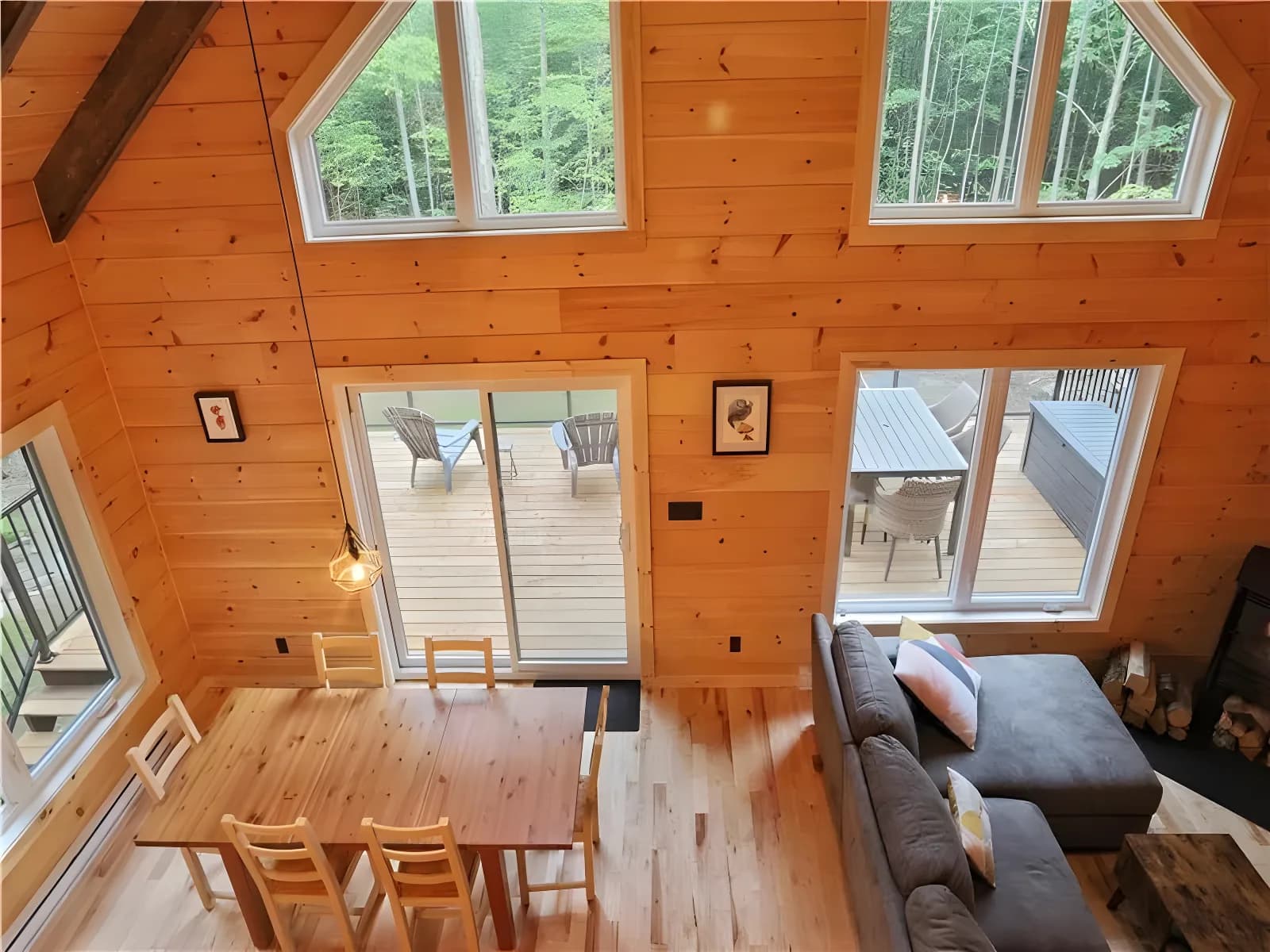 Le Bois c'est Chouette! Chalet et Spa Owl's Head – photo 3