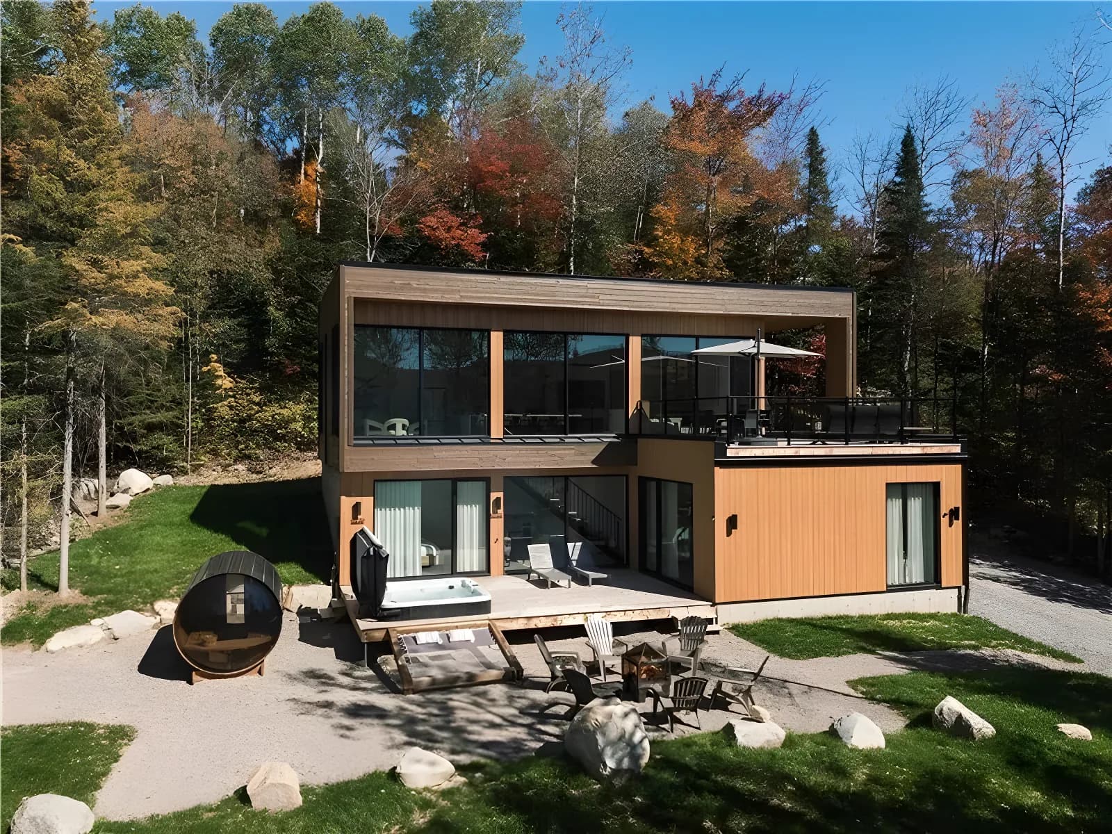 Chalet Symbiose21 - Sauna, hot tub, mountain view **Just 2 minutes from the ski slopes**
